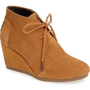 Toms ‘Desert’ Wedge Bootie